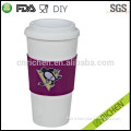 promotional FDA/LFGB/EU promotional cheap price personalized reuseable plastic glass mug drinking cup with pp band